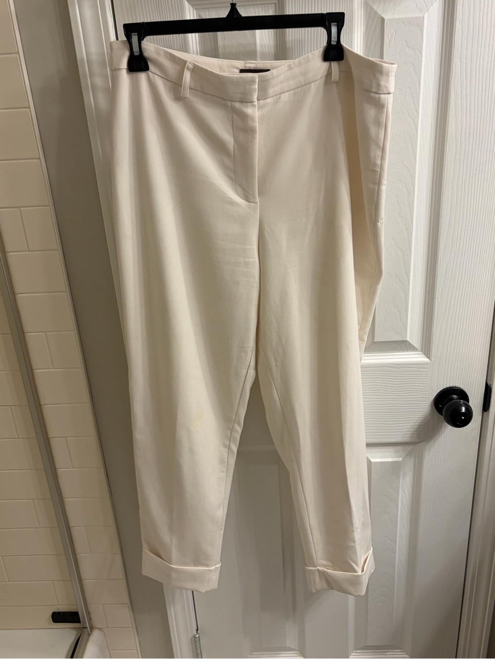 Classic Cream Women's Straight-Leg Pants